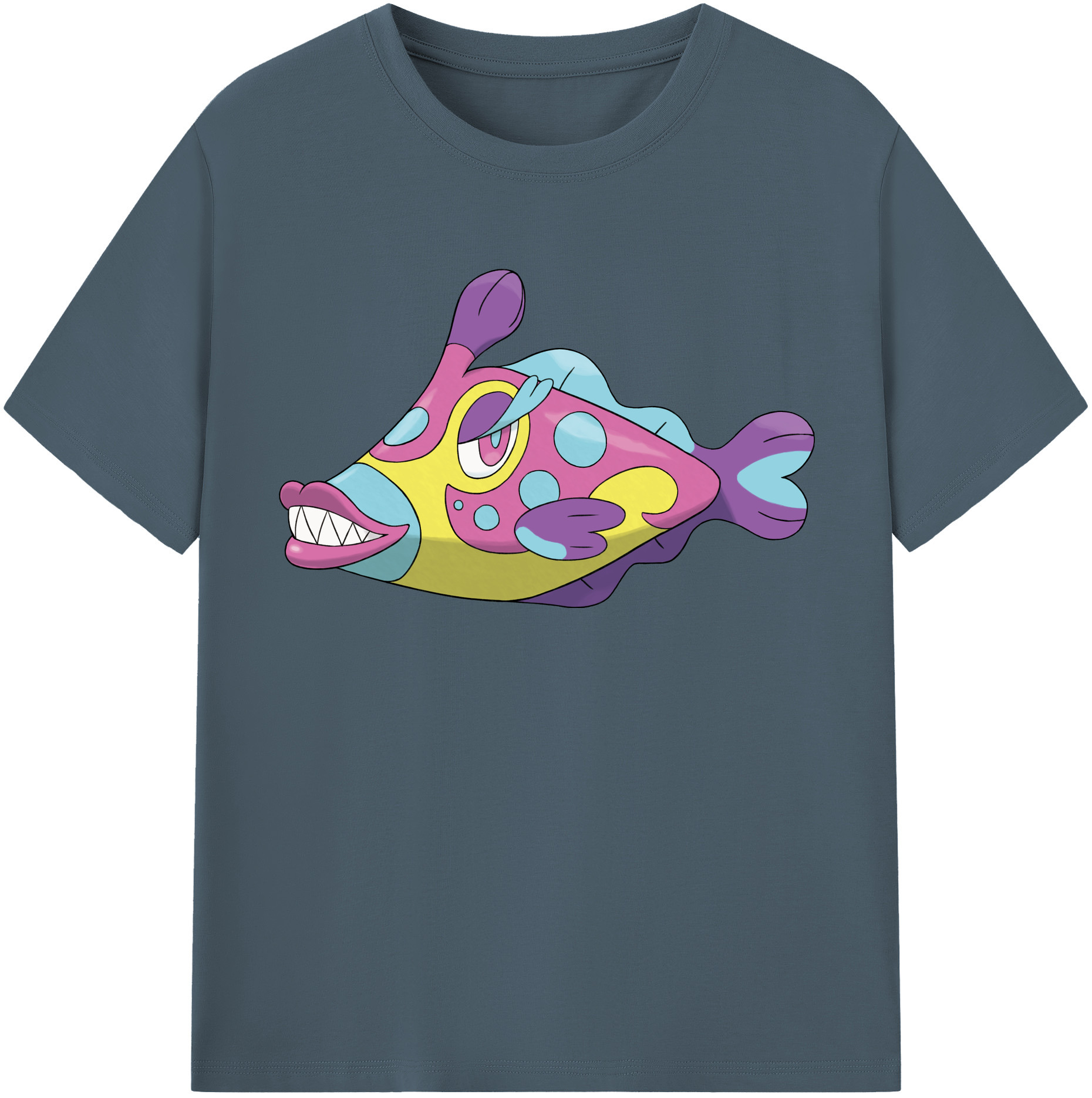 （画像用） ポケットモンスター Pokémon 綿100％半袖Tシャツ（フロントプリント）